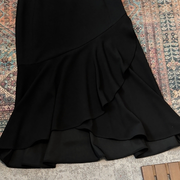 Calvin Klein Black Asymmetrical Dress - Picture 7 of 7